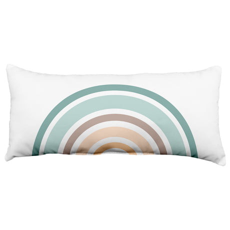 Boho Rainbow Decorative Pillow, 2 Sizes, Made in the USA