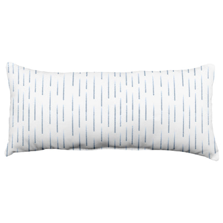 Dashed Decorative Pillow, 2 Sizes, Made in the USA
