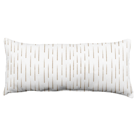 Dashed Decorative Pillow, 2 Sizes, Made in the USA