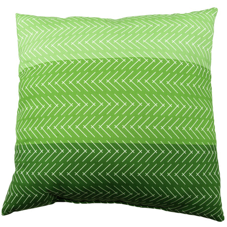 Color Block Hatch Decorative Pillow, Made in the USA