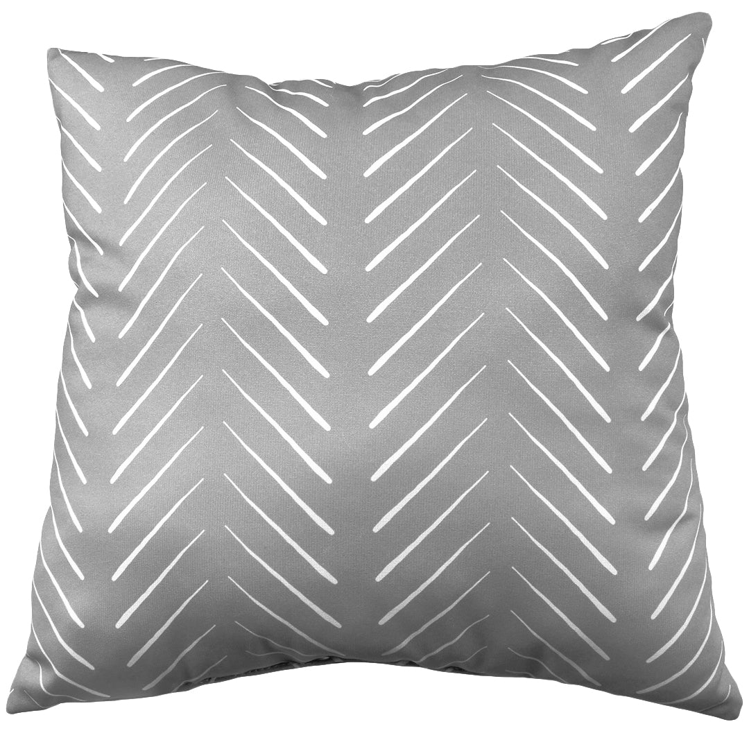 Chevron Columns Decorative Pillow - 2 Sizes