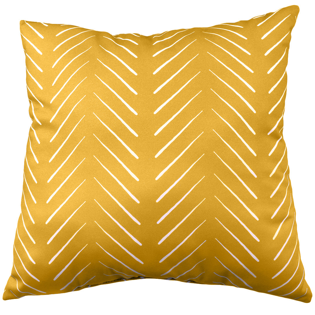 Chevron Columns Decorative Pillow - 2 Sizes