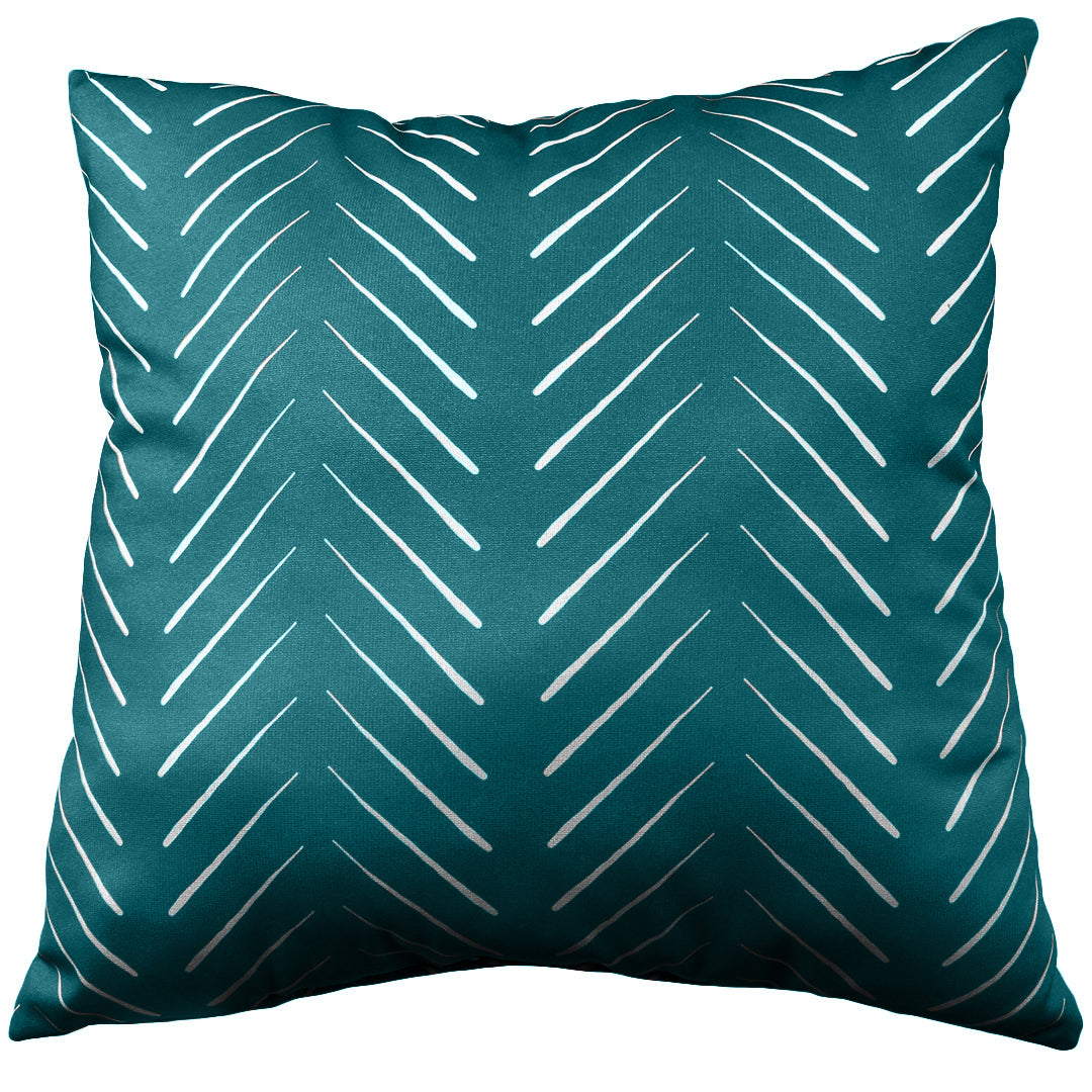Chevron Columns Decorative Pillow - 2 Sizes