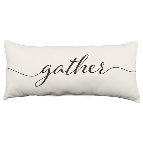 Gather Decorative Pillow, Made in the USA, 2 Sizes