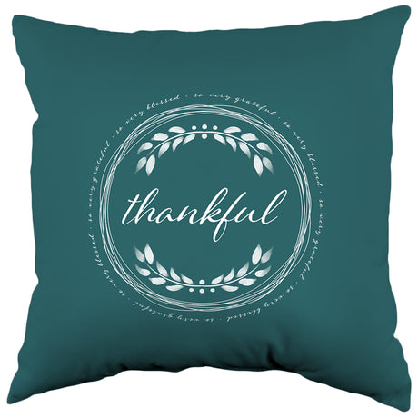 So Very Grateful Decorative Pillow, Made in the USA