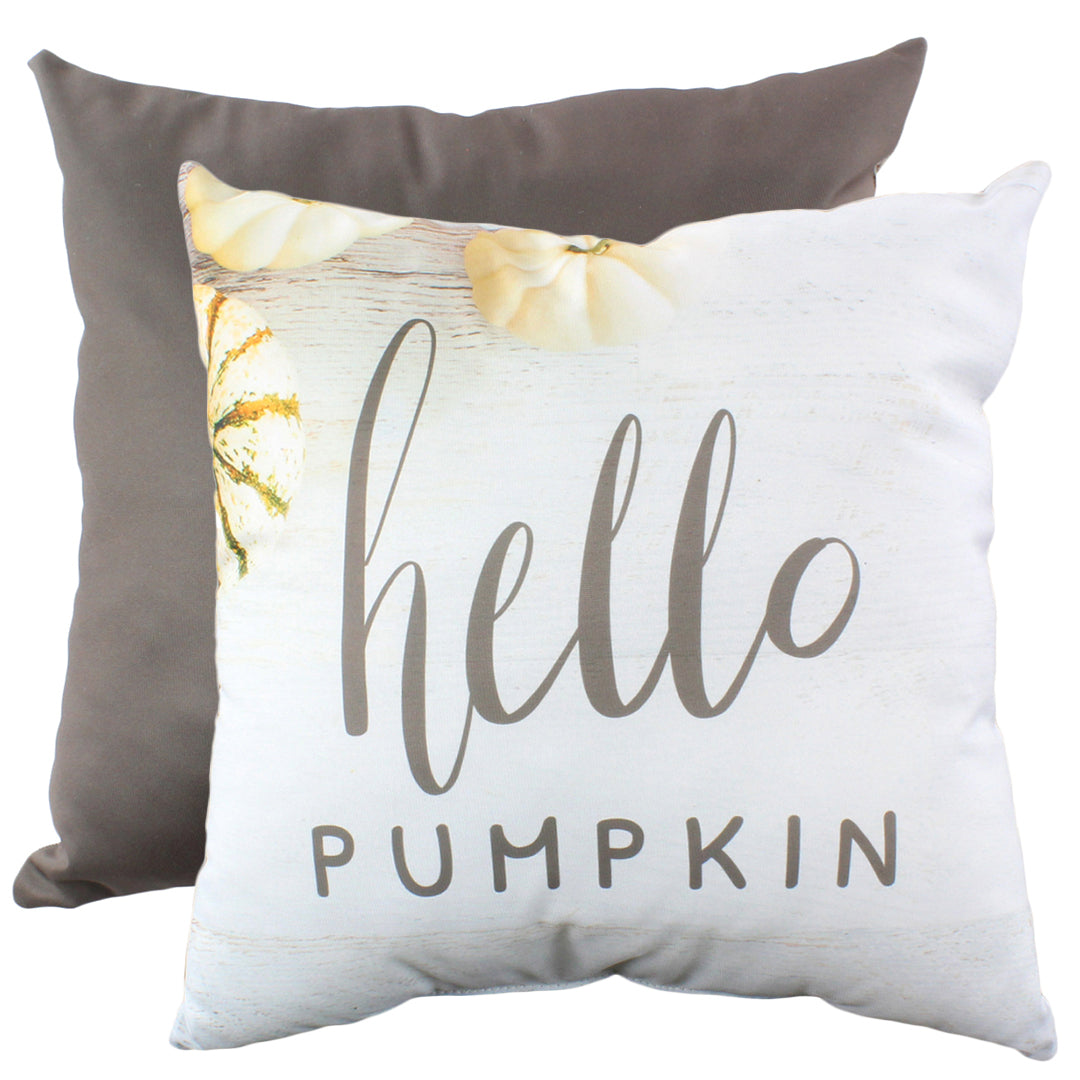 Hello Pumpkin Pillow