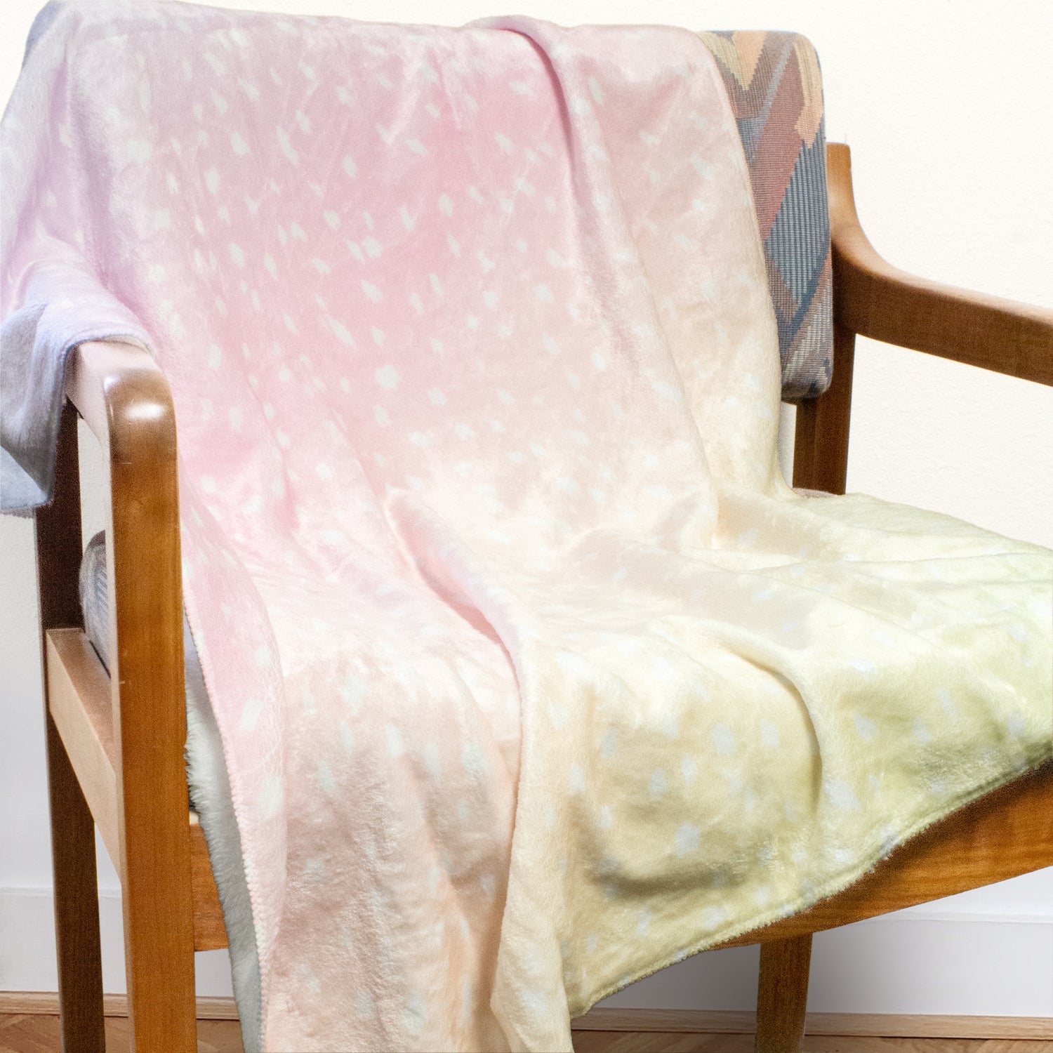 Deer Print Throw Blanket