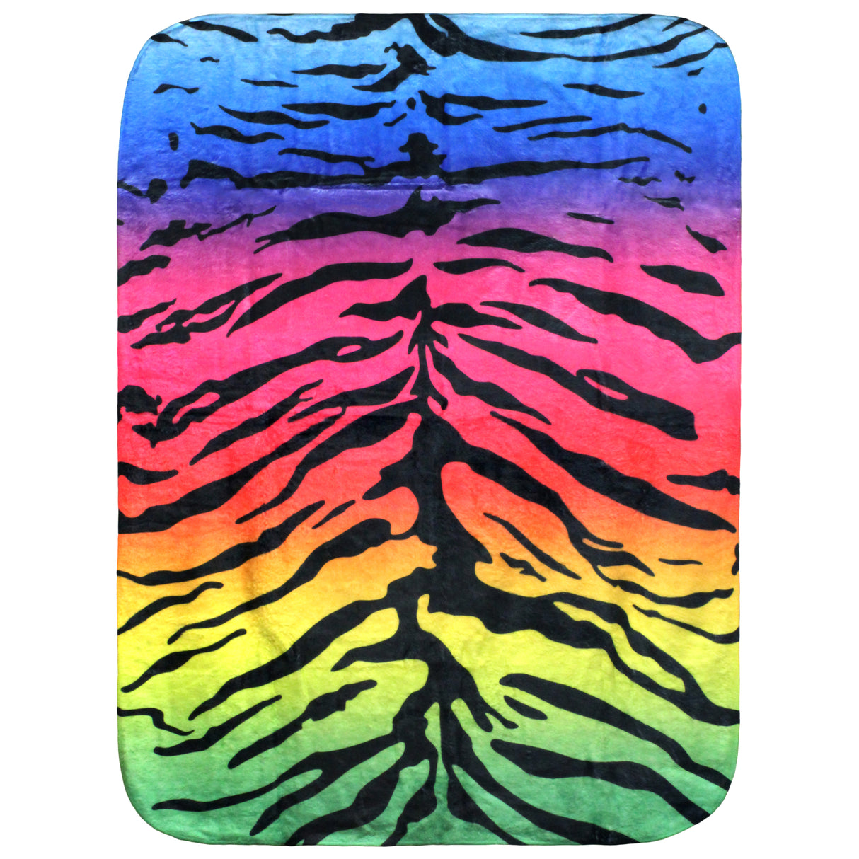 Tiger Print Throw Blanket