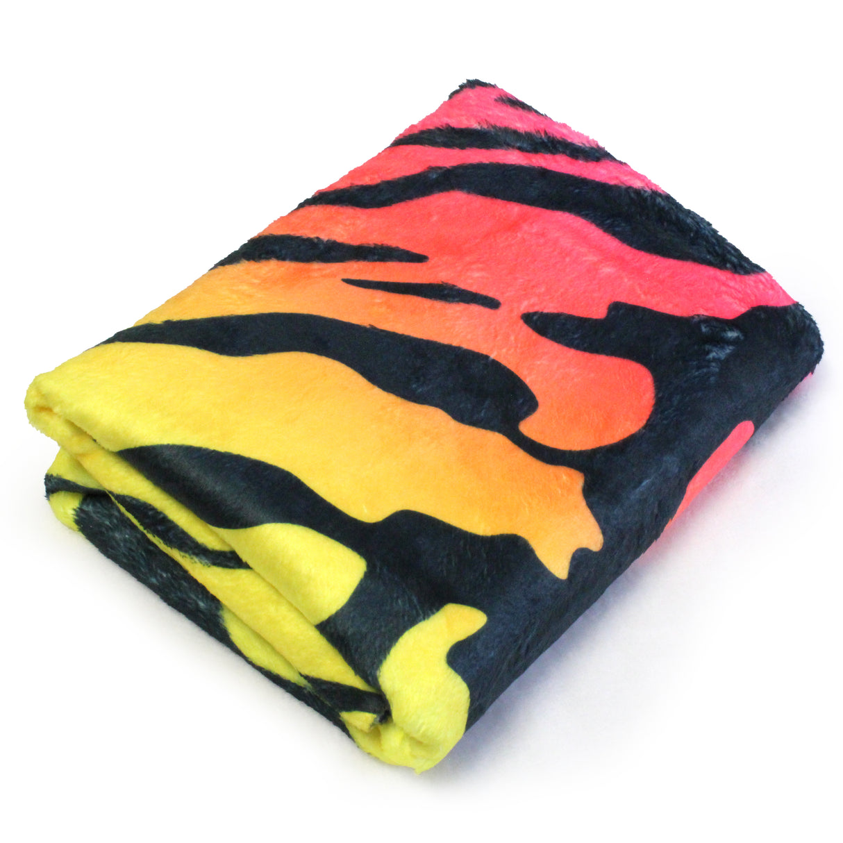 Tiger Print Throw Blanket