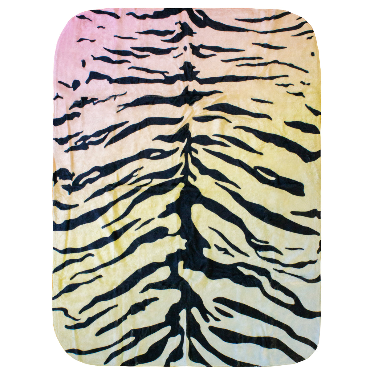 Tiger Print Throw Blanket