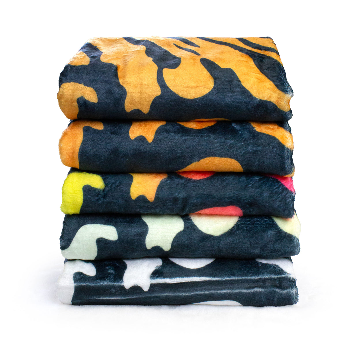 Tiger Print Throw Blanket