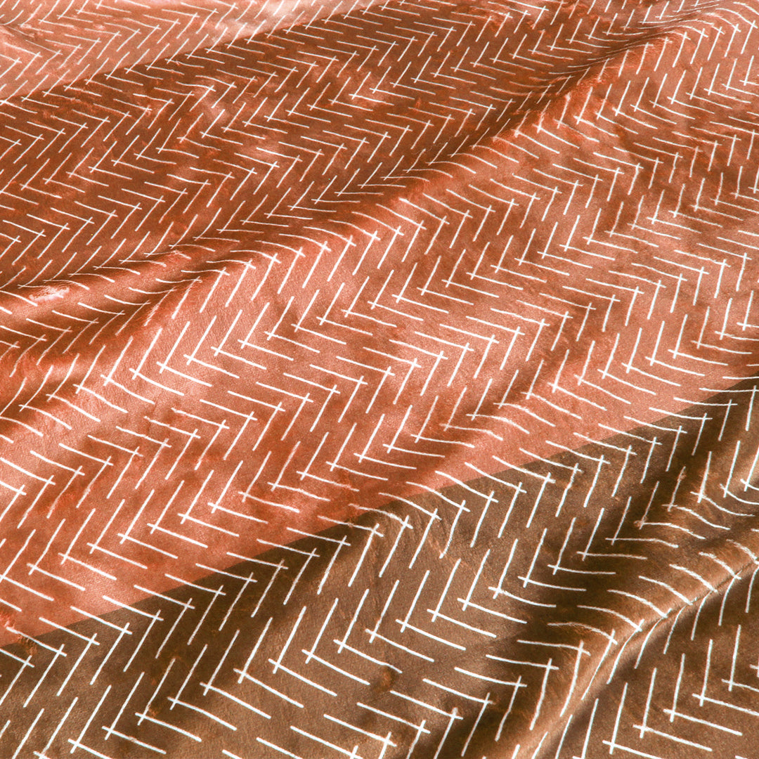 Color Block Hatch Throw Blanket