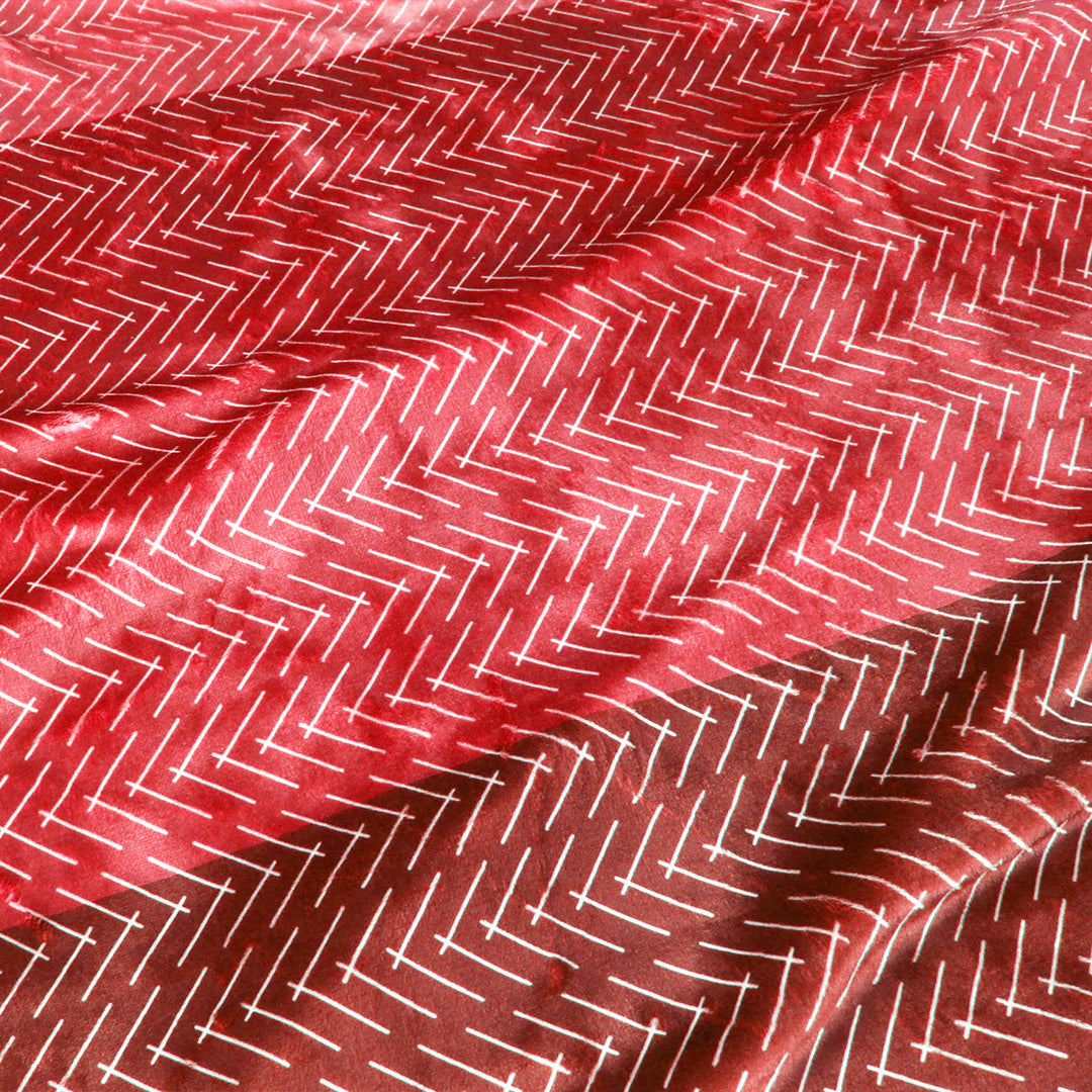 Color Block Hatch Throw Blanket