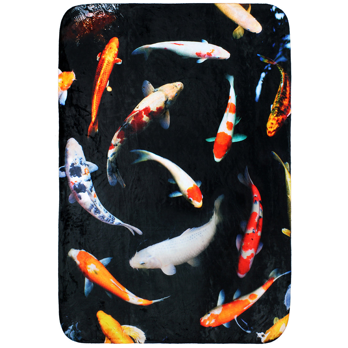 Koi Fish Throw Blanket