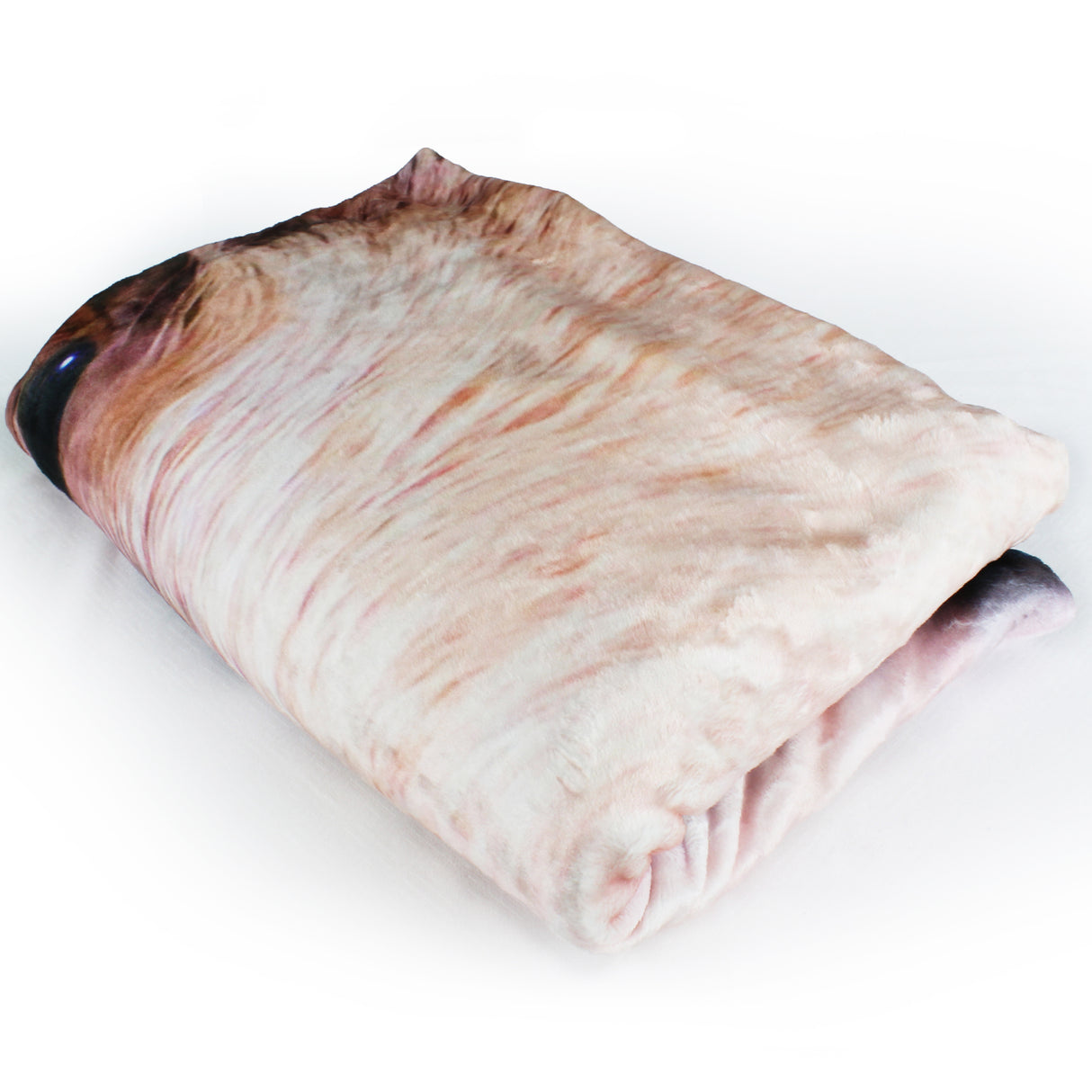 Pig in a Blanket Throw Blanket with Sound