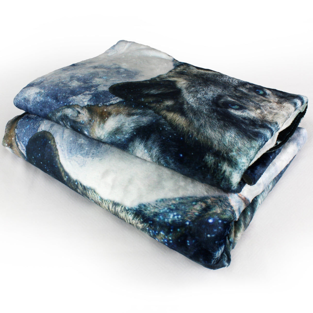 Wolves Throw Blanket with Sound