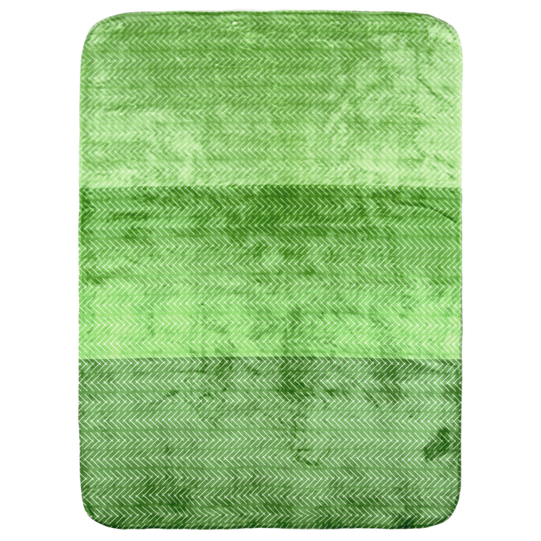 Color Block Hatch Throw Blanket