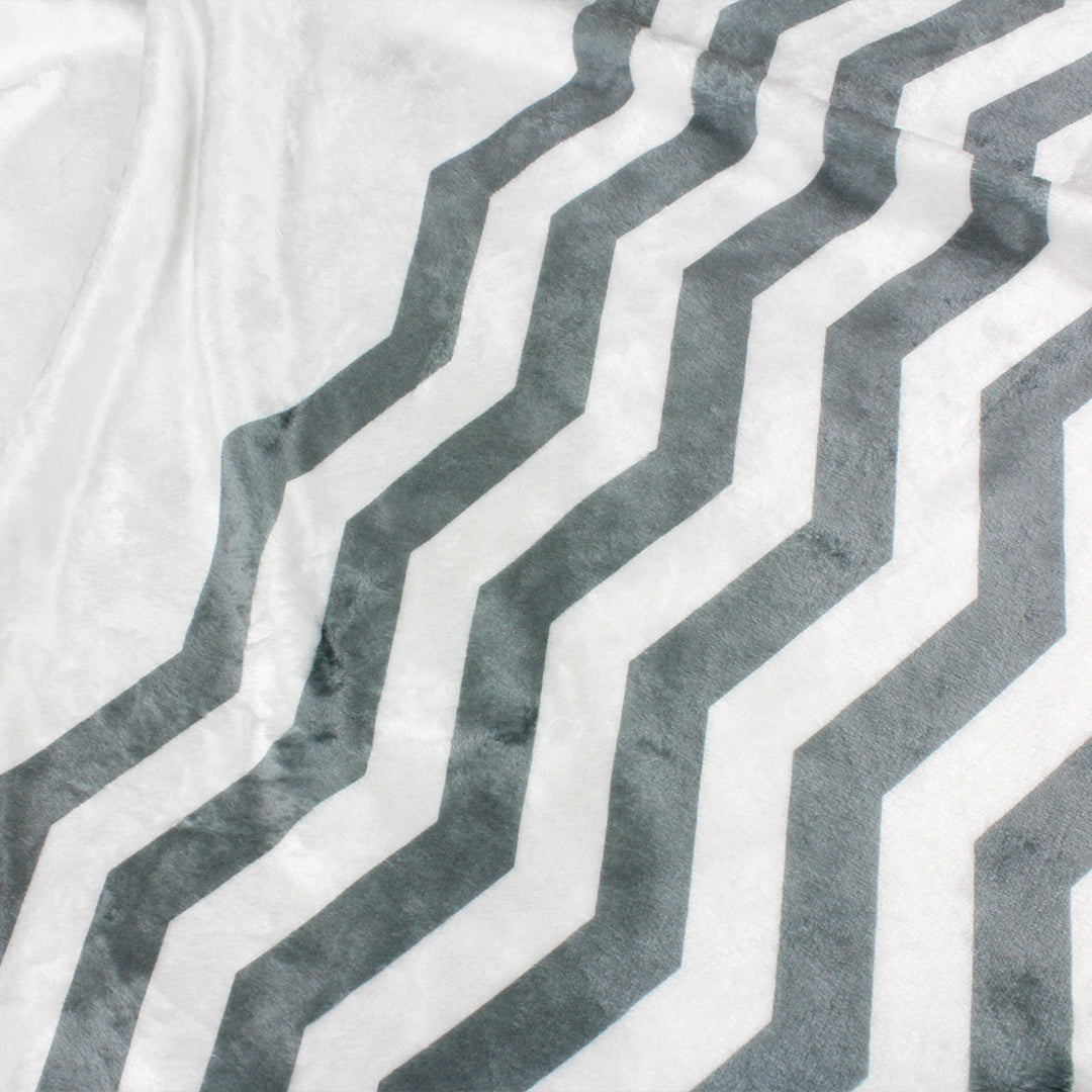Personalized Chevron Blanket