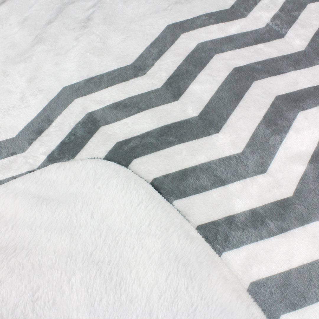 Personalized Chevron Blanket