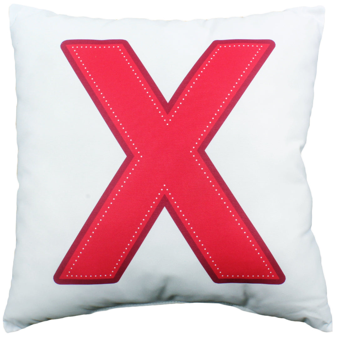 XO Reversible Throw Pillow
