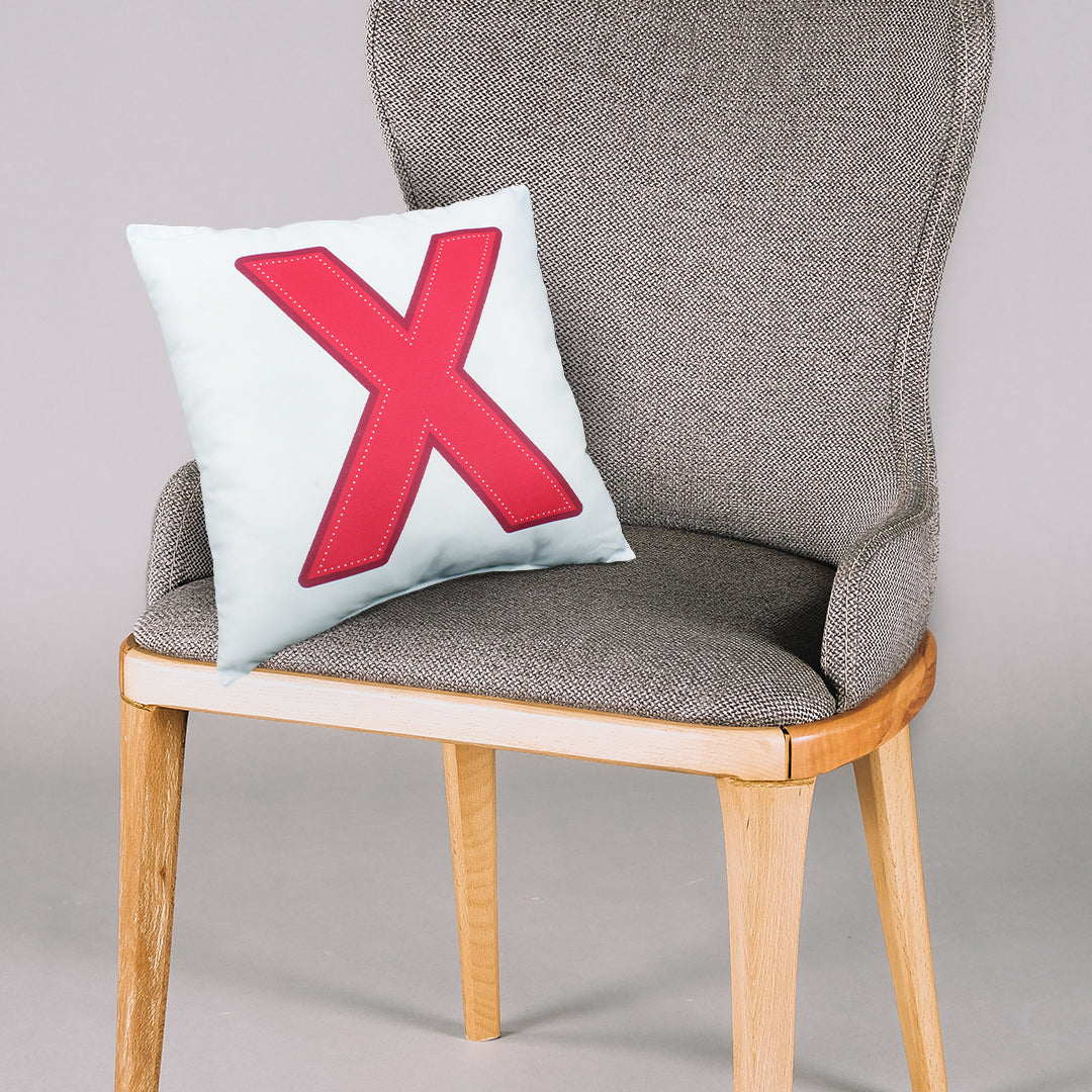 XO Reversible Throw Pillow