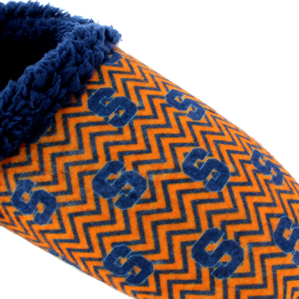 Syracuse Orangemen Chevron Slip On Slippers