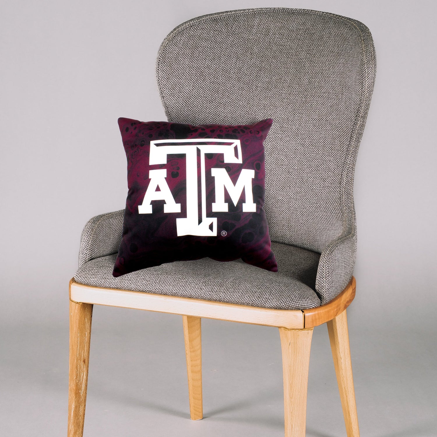 Texas A&M Aggies 2 Sided Color Swept Decorative Pillow, 16" x 16"