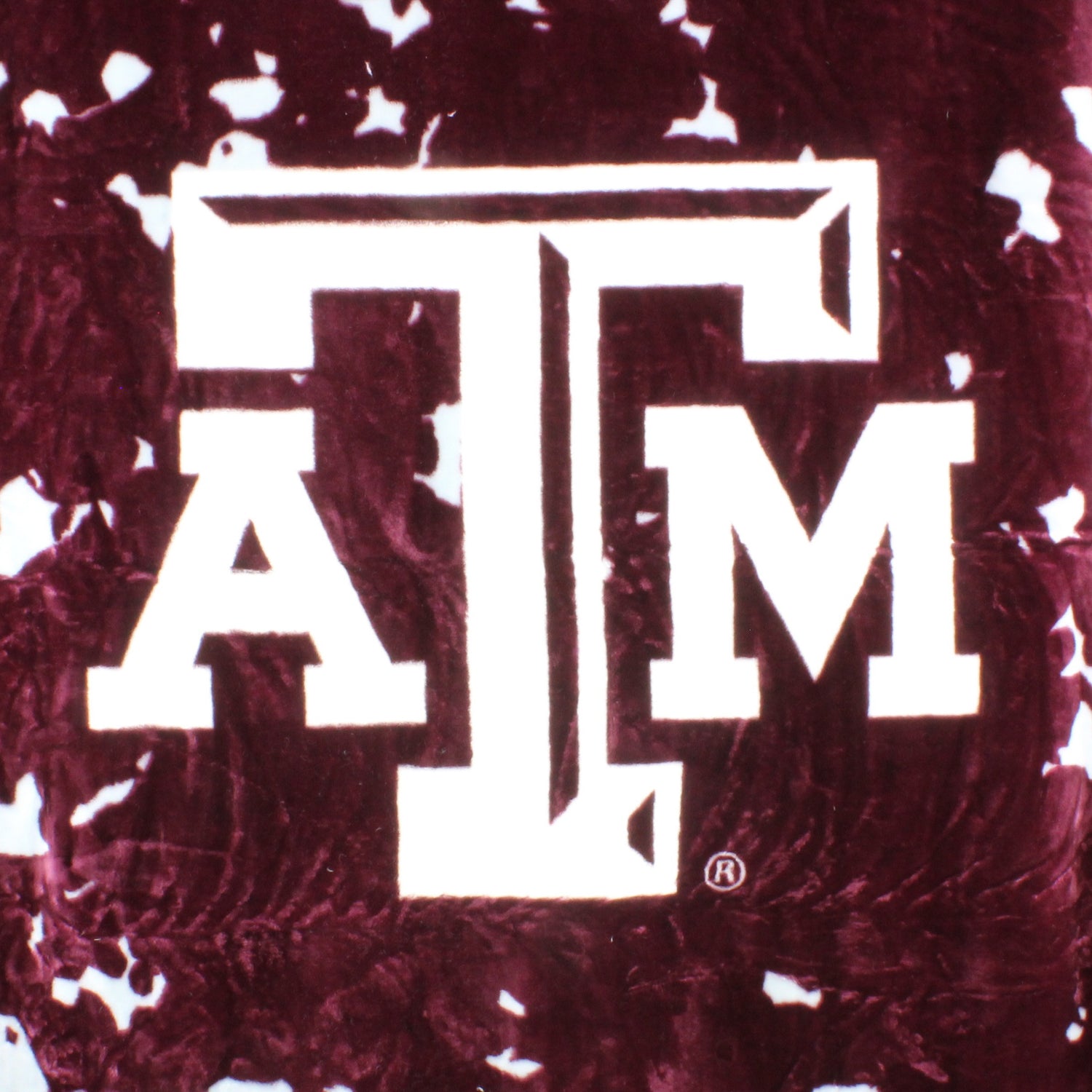 Texas A&M Aggies Plush Throw Blanket, Bedspread, 86" x 63"