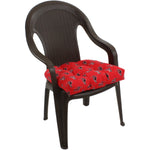 Texas Tech Red Raiders D Cushion Patio Chair Cushion, 20" x 20"