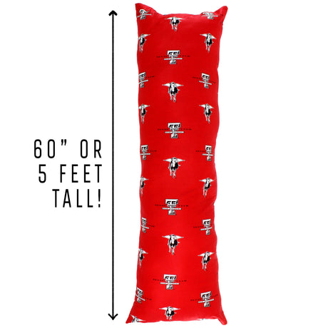 Texas Tech Red Raiders Body Pillow, 20" x 60"