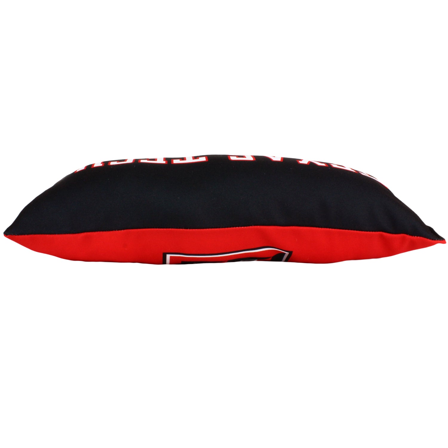 Texas Tech Red Raiders 2 Sided Bolster Travel Pillow, 16" x 6", Made in the USA