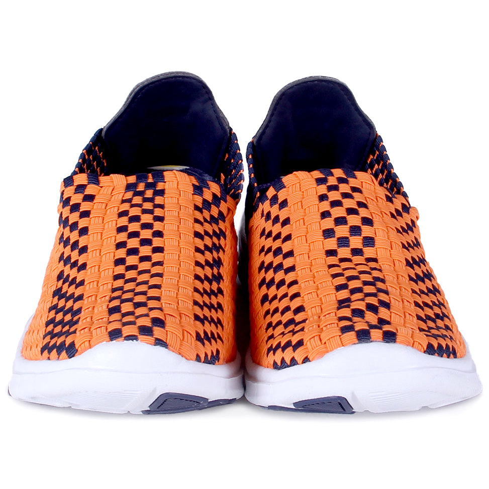 Auburn Tigers Woven Colors Comfy Slip On Shoes