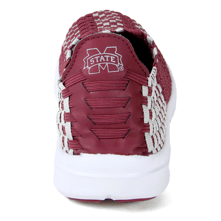 Mississippi State Bulldogs Woven Colors Comfy Slip On Shoes