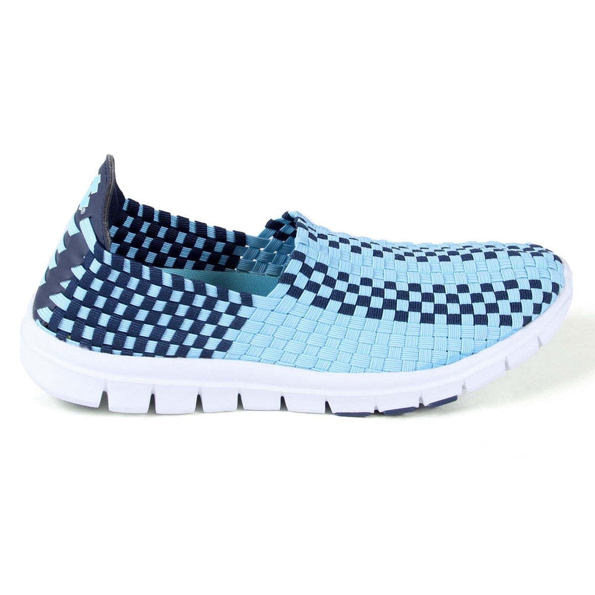 North Carolina Tar Heels Woven Colors Comfy Slip On Shoes