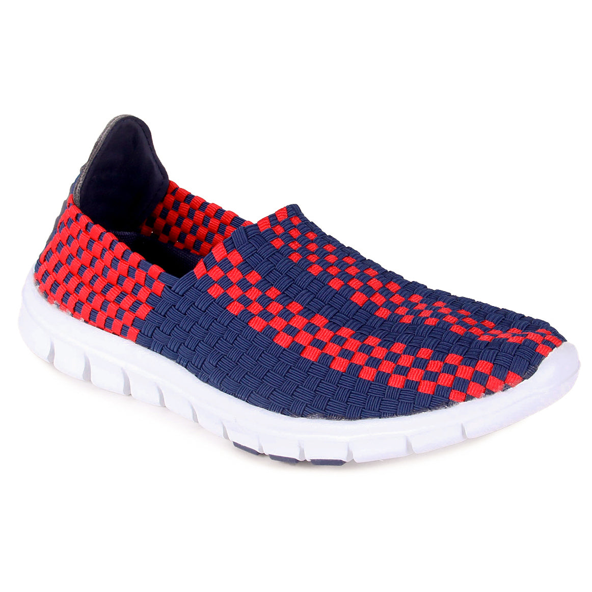 Ole Miss Rebels Woven Colors Comfy Slip On Shoes