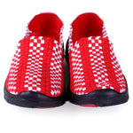 Wisconsin Badgers Woven Colors Comfy Slip On Shoes