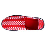 Wisconsin Badgers Woven Colors Comfy Slip On Shoes