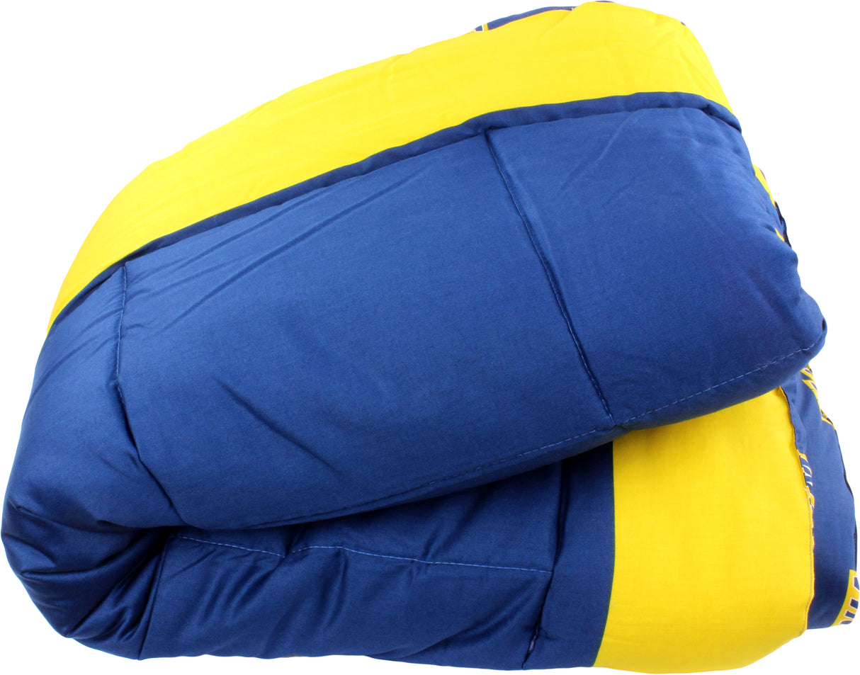 West Virginia Mountaineers Reversible Cotton Comforter Set