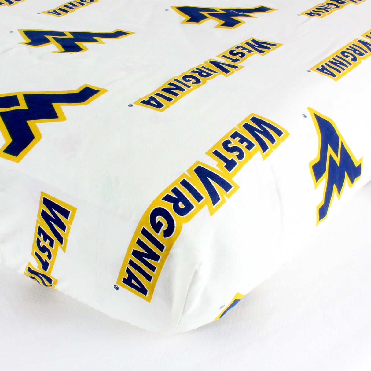 West Virginia Mountaineers Baby Crib Fitted Sheet
