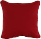 Garnet Canvas Outdoor Decorative Pillow