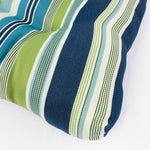 Seaside Stripes Indoor / Outdoor Patio Seat D Cushion