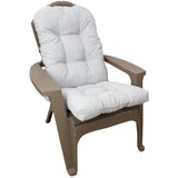 Ashen Ivory Indoor Outdoor Adirondack Patio Chair Cushion