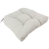 Ashen Ivory Indoor / Outdoor Patio Seat D Cushion