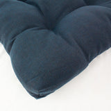 Slate Blue Blend Indoor / Outdoor Patio Seat D Cushion