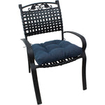 Slate Blue Blend Indoor / Outdoor Patio Seat D Cushion