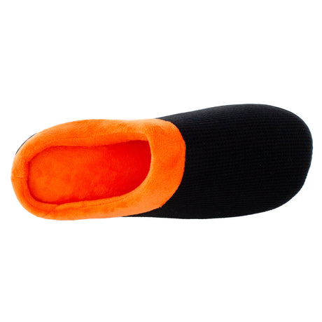 Black and Orange ComfyFeet Clog Slipper