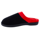 Black and Red Clog Slipper