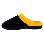 Black and Yellow Clog Slipper