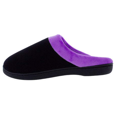 Black and Purple ComfyFeet Clog Slipper