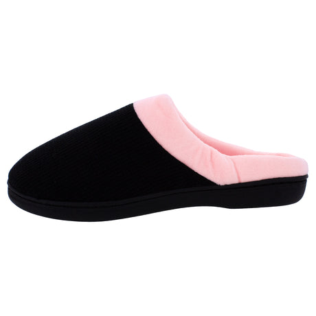 Black and Pink ComfyFeet Clog Slipper